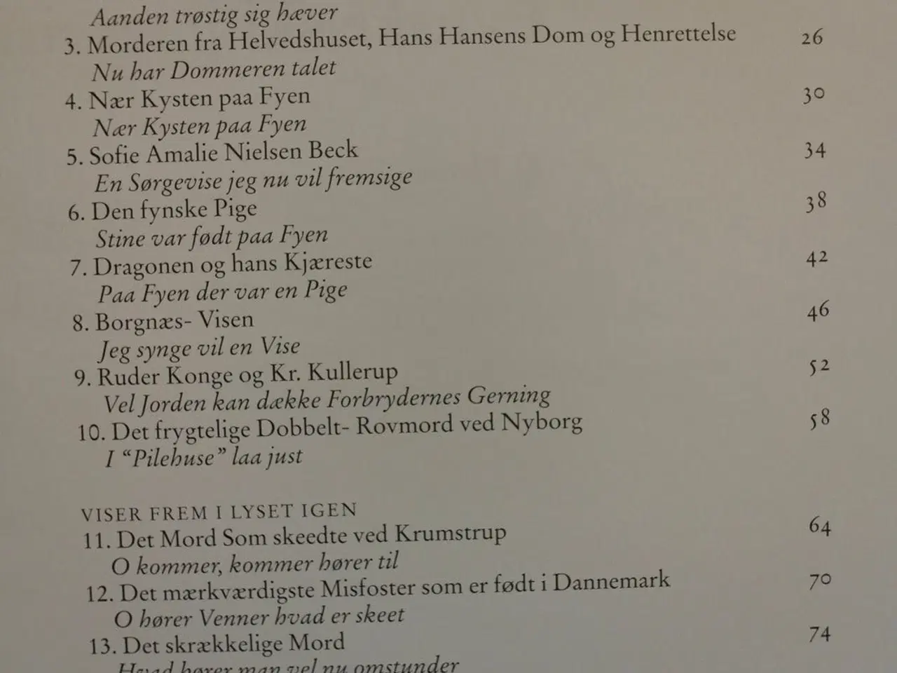 Billede 3 - fynske skillingsviser, af thomas thomsen. signeret