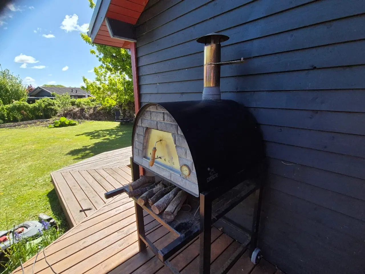 Billede 3 - Brændefyret pizzaovn