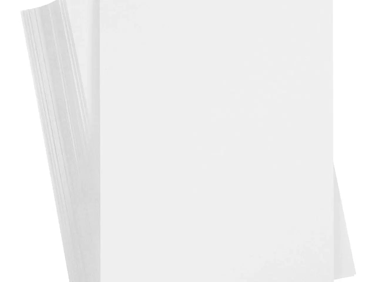 Billede 1 - Karton, A5, ark 148x210 mm, 180 g, hvid, 200ark/ 1 pk.