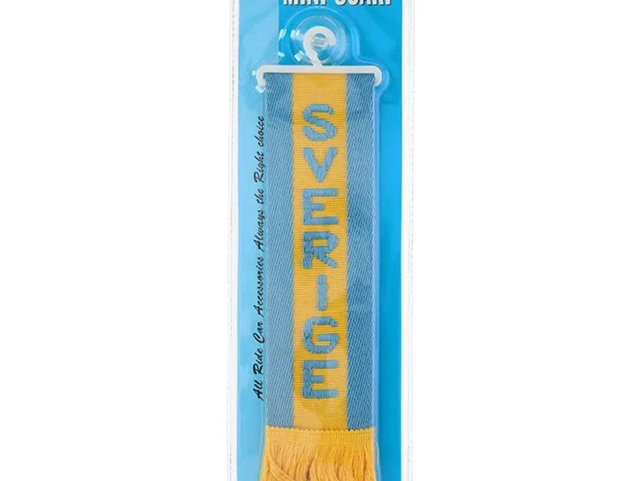 Billede 1 - Allride Mini vimpel, Sverige, sugekop,