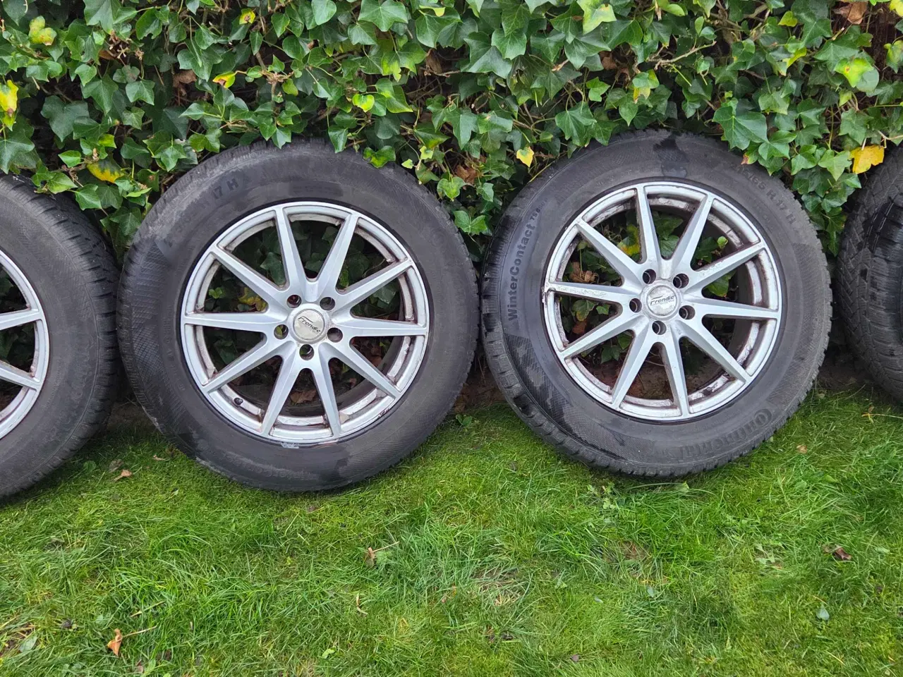 Billede 5 - 4 stk. Vinterhjul 17" på Alufælg