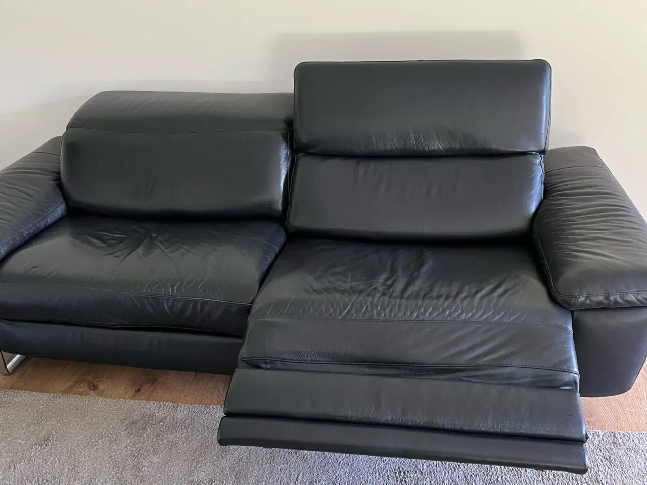 Billede 3 - Super lækker læder sofa