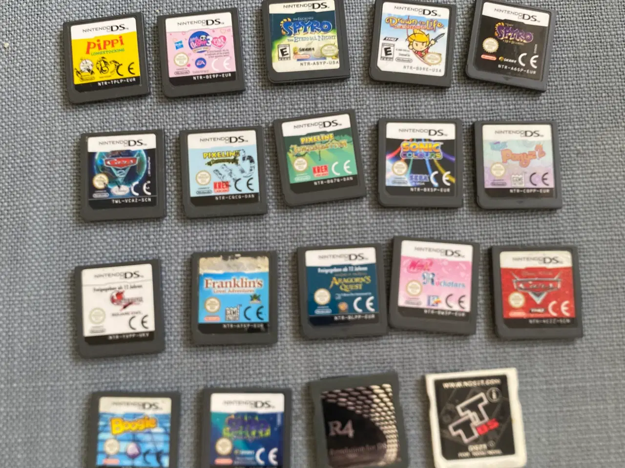 Billede 5 - Nintendo DS lite games memory cards Star Wars case