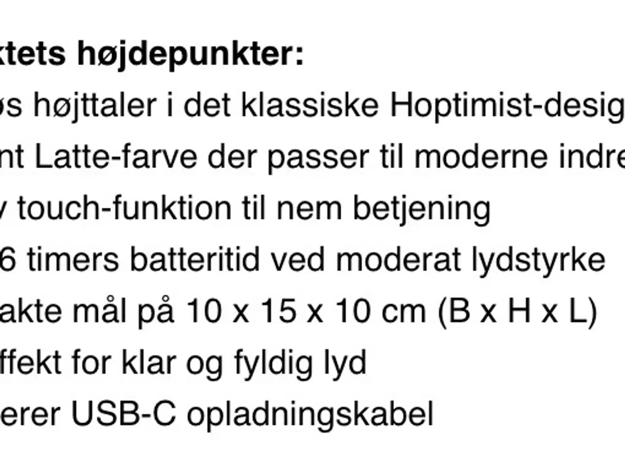 Billede 4 - Hoptimist Højtaler 