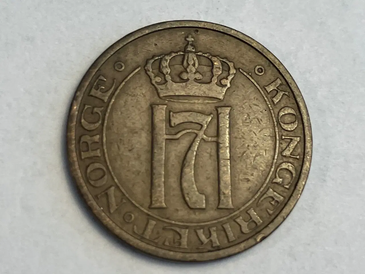 Billede 2 - 2 Øre 1932 Norge