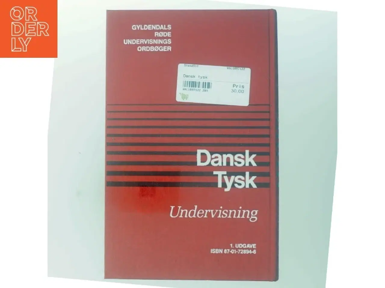 Billede 3 - Dansk-Tysk Ordbog fra Gyldendal