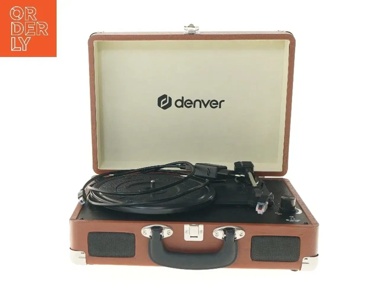Billede 1 - Retro USB Denver VPL-120 - Pladespiller Brun