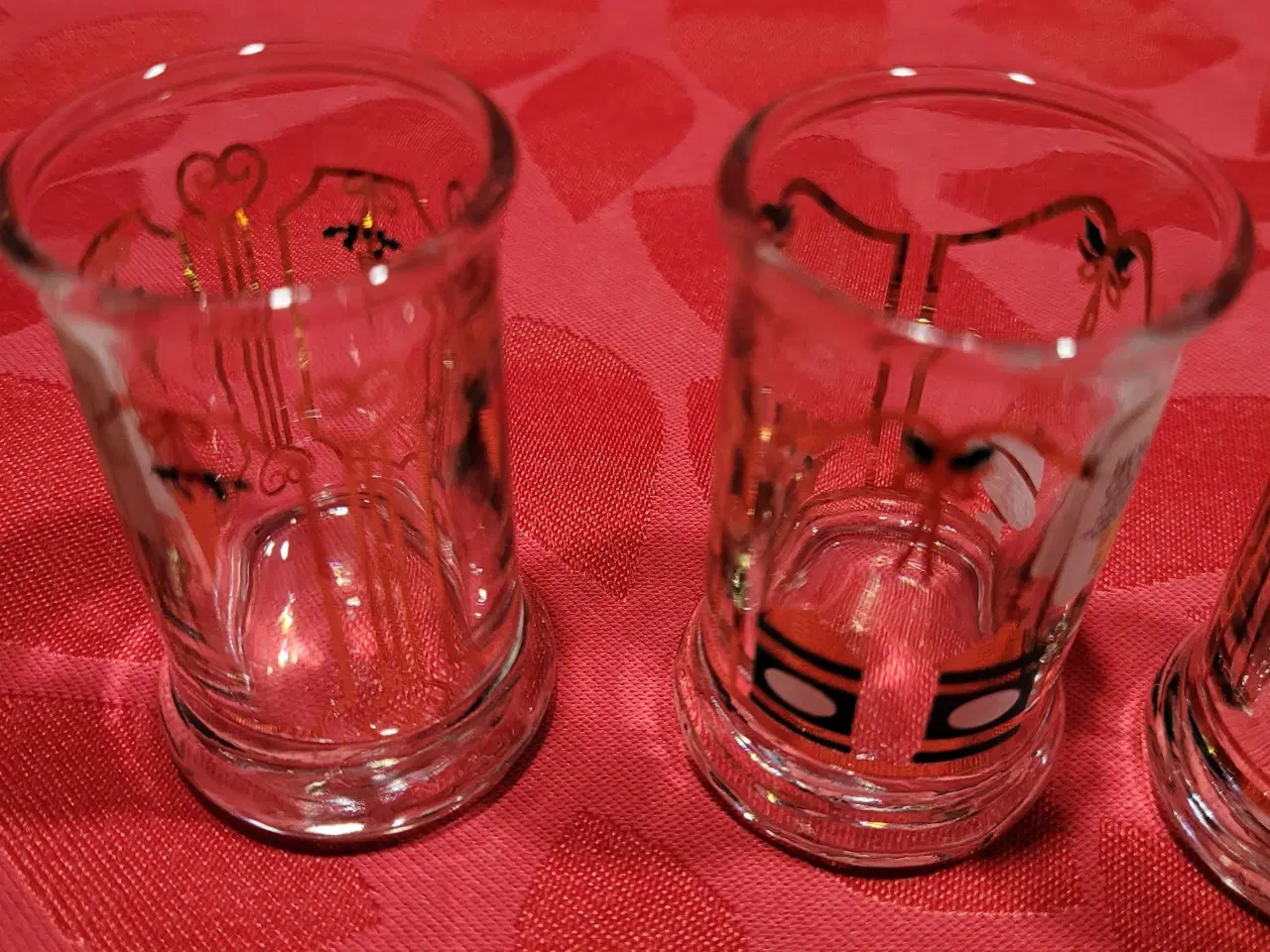 Billede 6 - Holmegaard  vinkarafker/ med lys i  og glas 