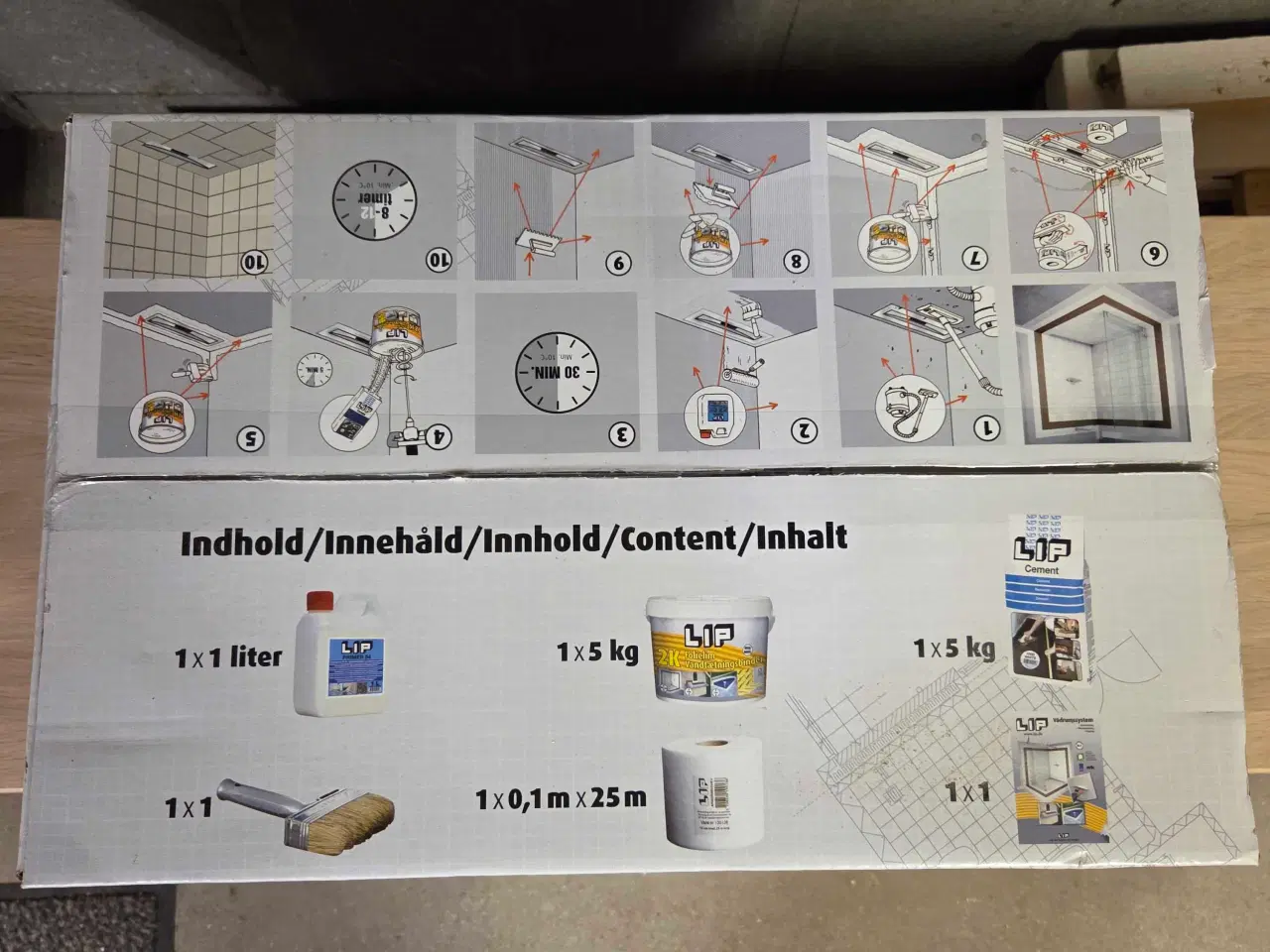 Billede 2 - LIP 2K vådrumssystem