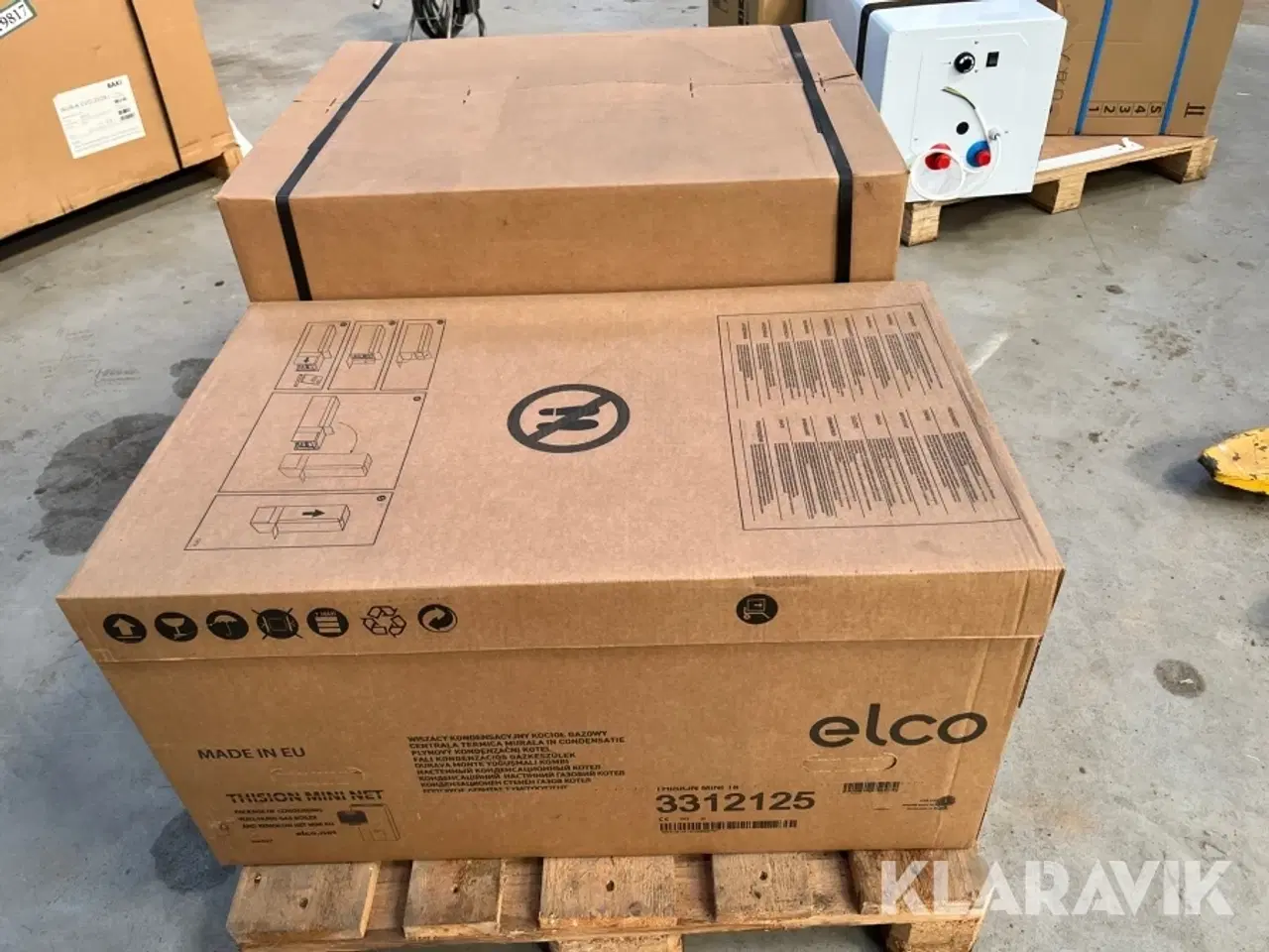 Billede 2 - Gaskedel og varmtvandsbeholder Elco Vistron w 50H/thision mini 18