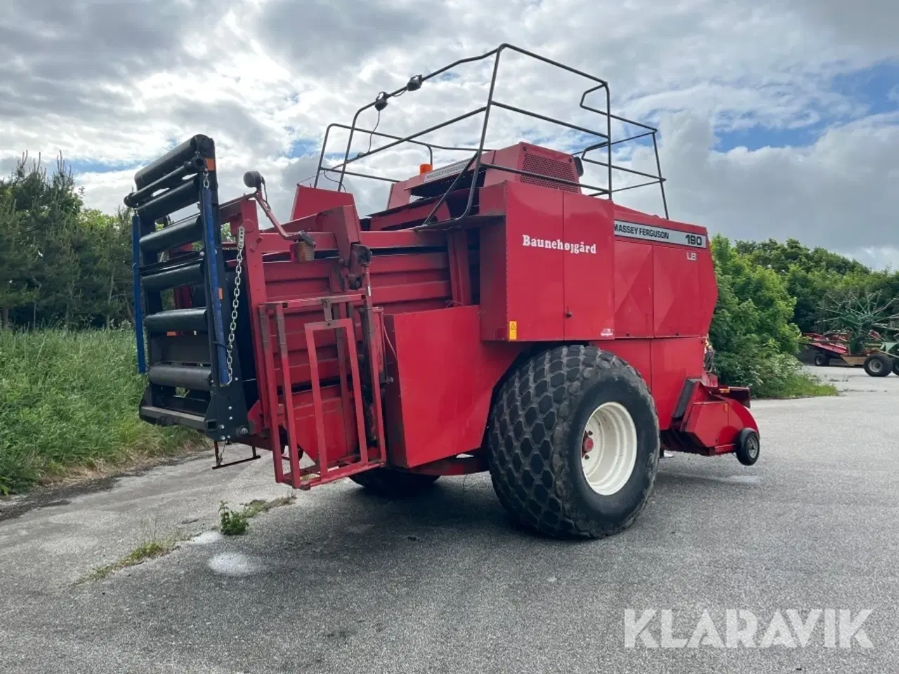 Billede 3 - Ballepresser Massey Ferguson 190 LB