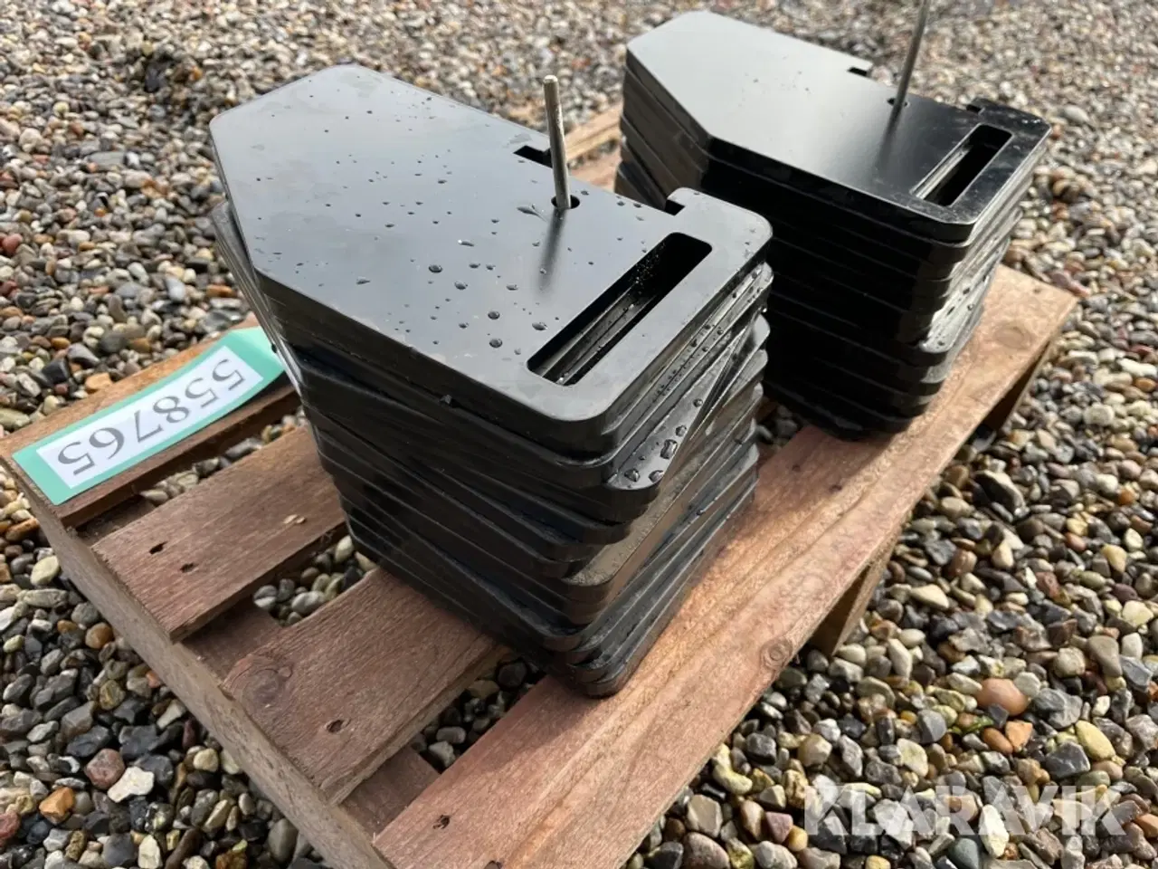 Billede 6 - Vægtklodser 30 styk - til plæneklipper