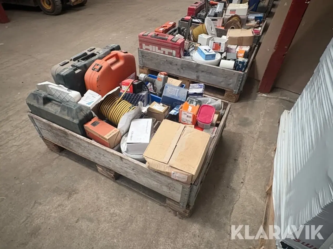 Billede 4 - Blandet værktøj, redskaber og tilbehør 2 paller