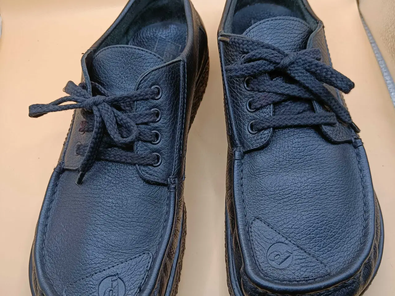 Billede 9 - Jaco sort læder sko 43str
