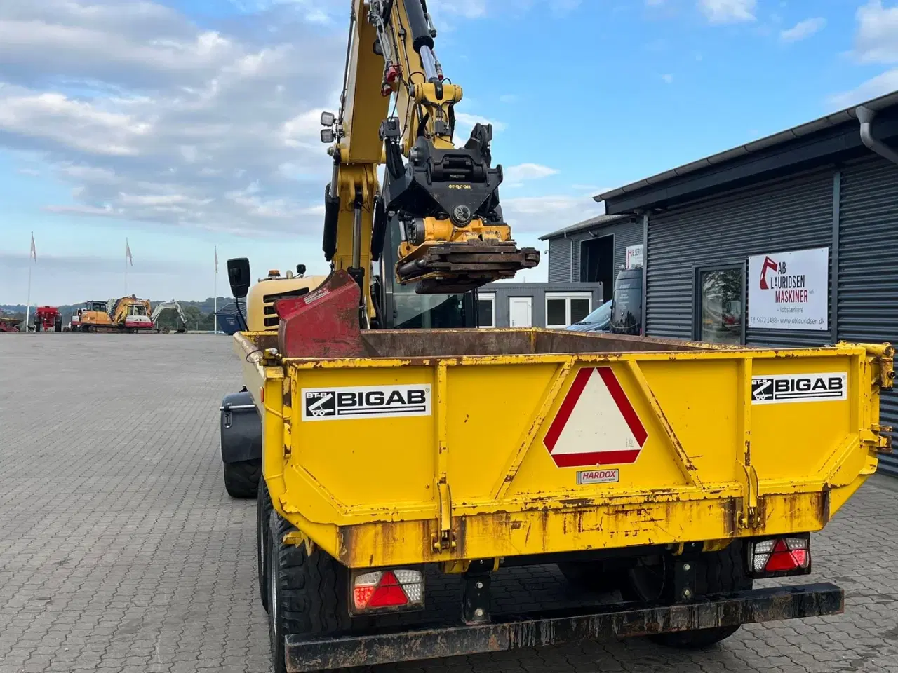 Billede 3 - Yanmar B95W Engcon rotortilt, vogn mm.