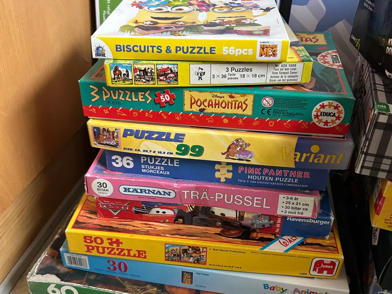 Billede 2 - Spil og puslespil samling