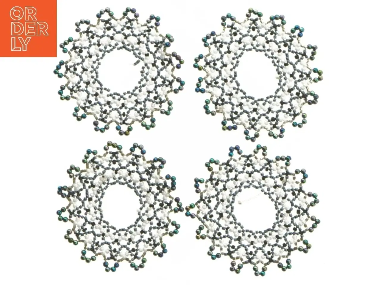 Billede 1 - Perle lyskranse(str. Ø 7 cm)