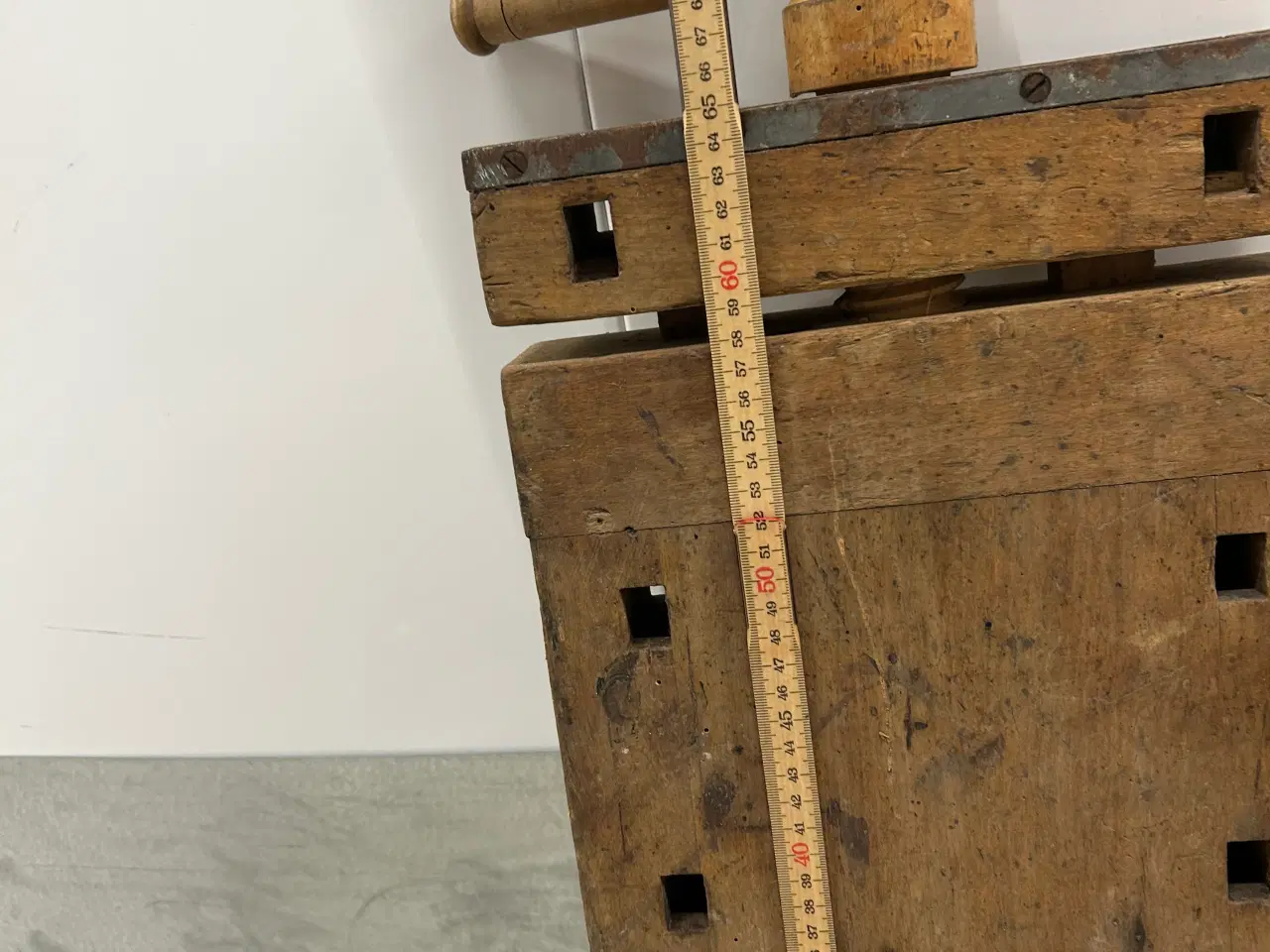 Billede 2 - Antik høvlbænk