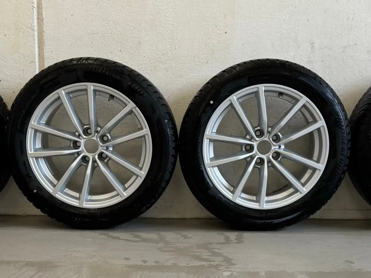 Billede 1 - 4 x BMW 17" orig. vinterhjul med Bridgestone dæk