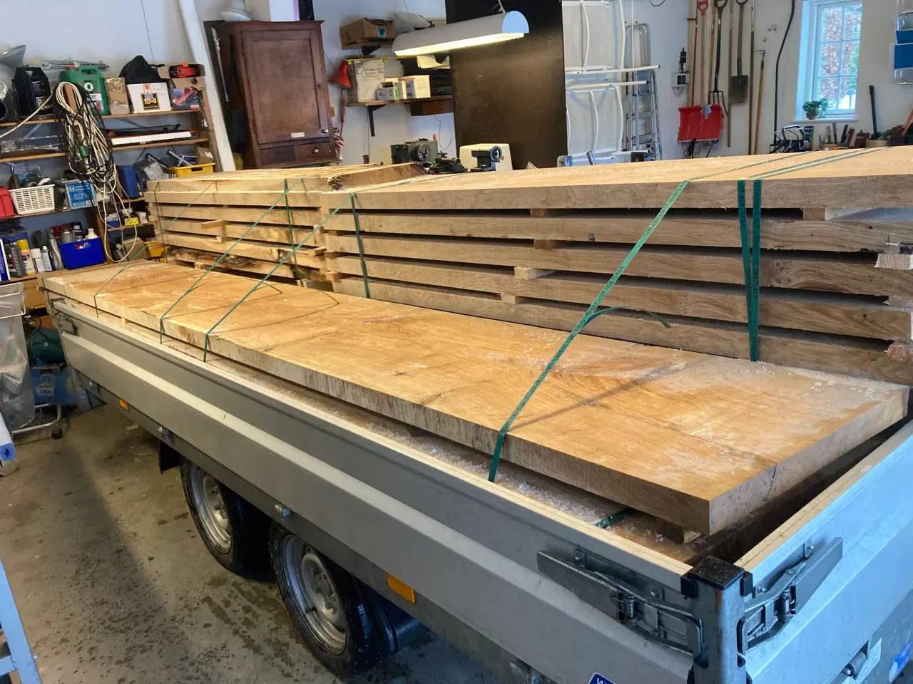 Billede 2 - Egeplanker i 3 størrelser