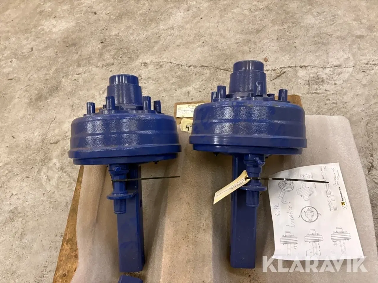 Billede 10 - Stubaksler TVZ HM490418 4 styk til hydraulik