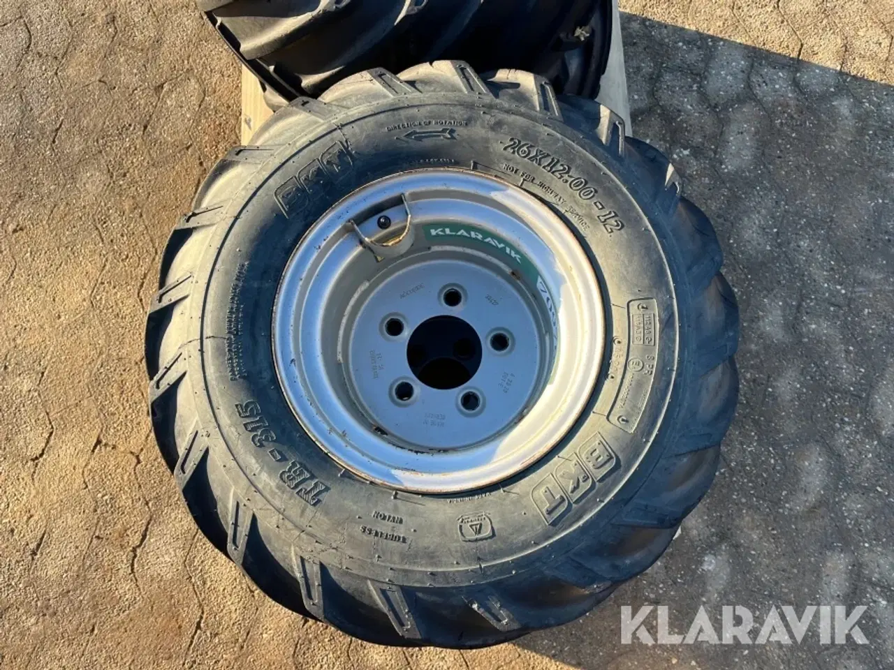 Billede 6 - Minilæsser hjul Giant 26x12.00-12