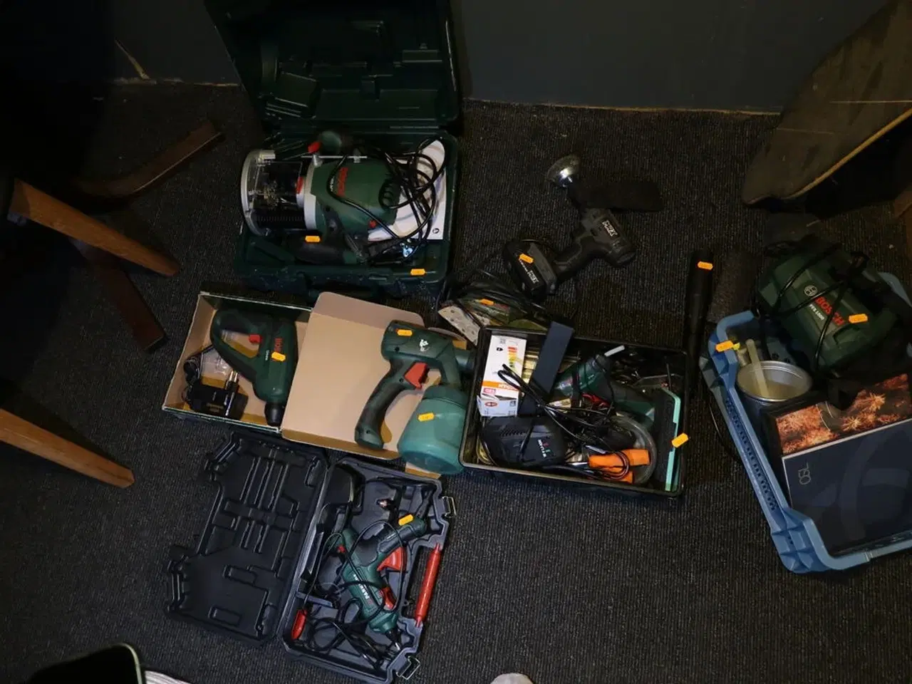 Billede 1 - Div. Håndværktøj BOSCH Uneo, POF 1400 ACE, PFS 1000 m.fl.