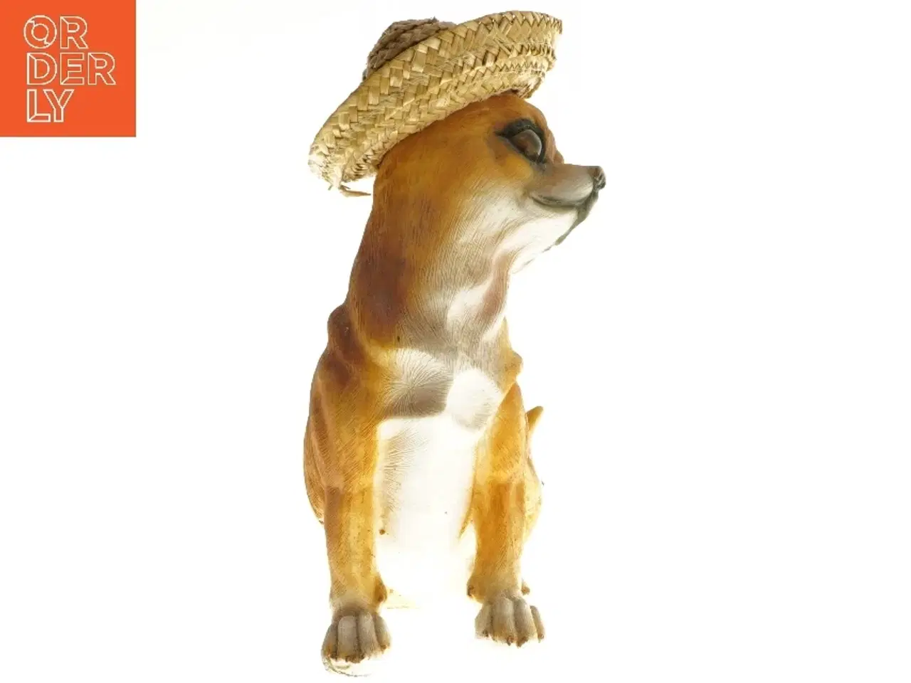 Billede 3 - Hundefigur med sombrero (str. 25 cm)