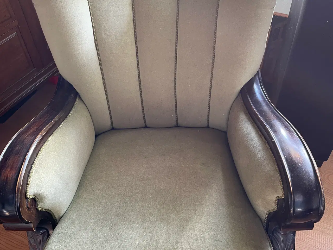 Billede 2 - Ældre 2 stk. antikke lænestole sælges