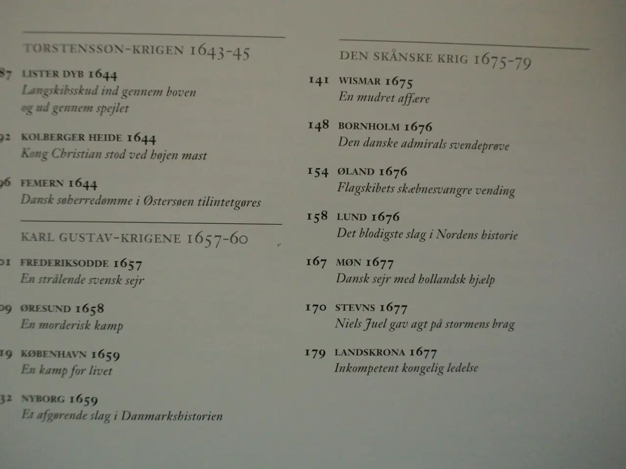 Billede 3 - danmark i krig , af hans christian bjerg og ole l.