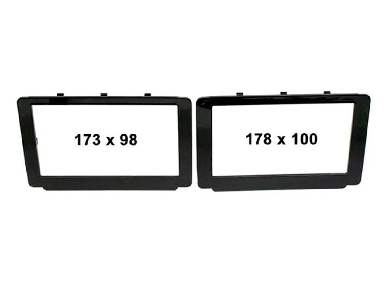 Billede 1 - 2-DIN kit Toyota Hilux 2015-> sort