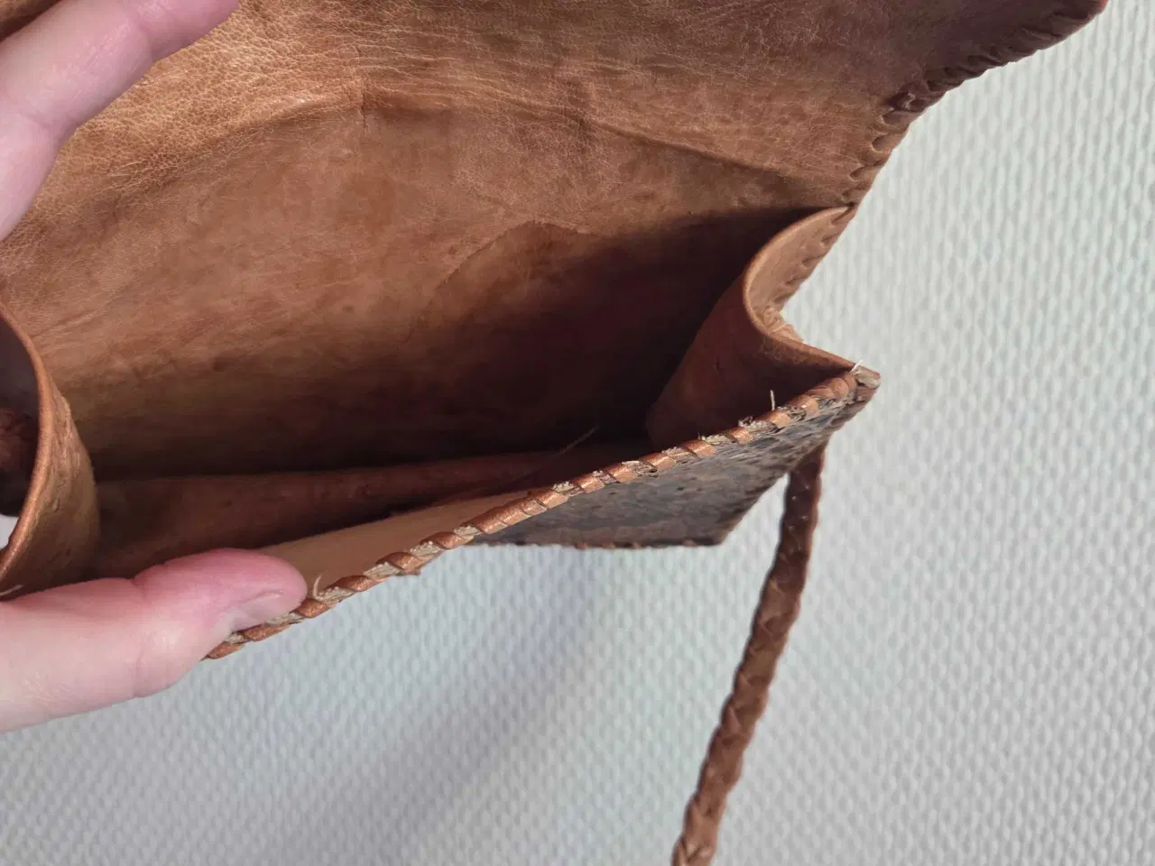 Billede 5 - Vintage slangeskinds taske