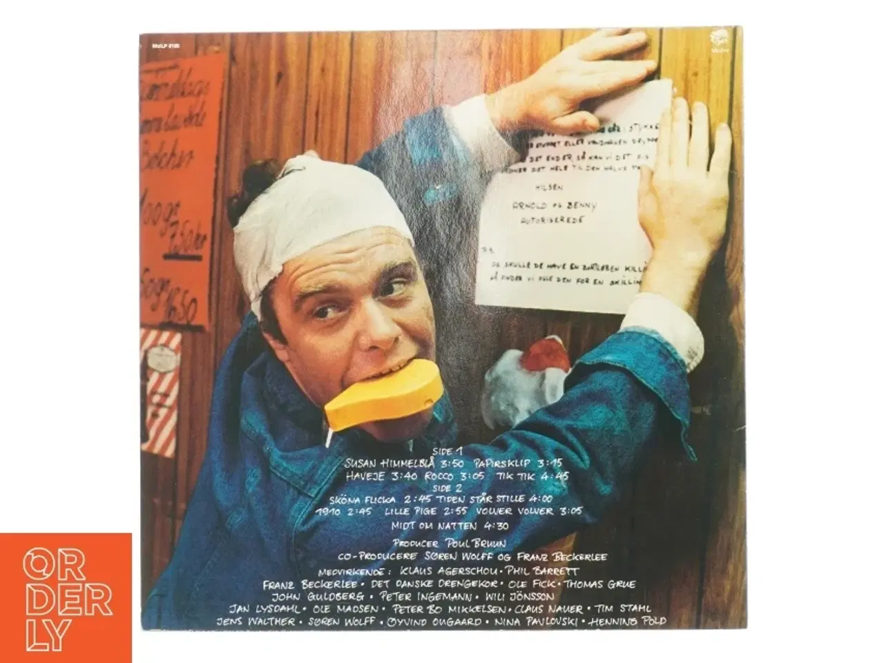 Billede 2 - Kim Larsen - Midt Om Natten Vinylplade