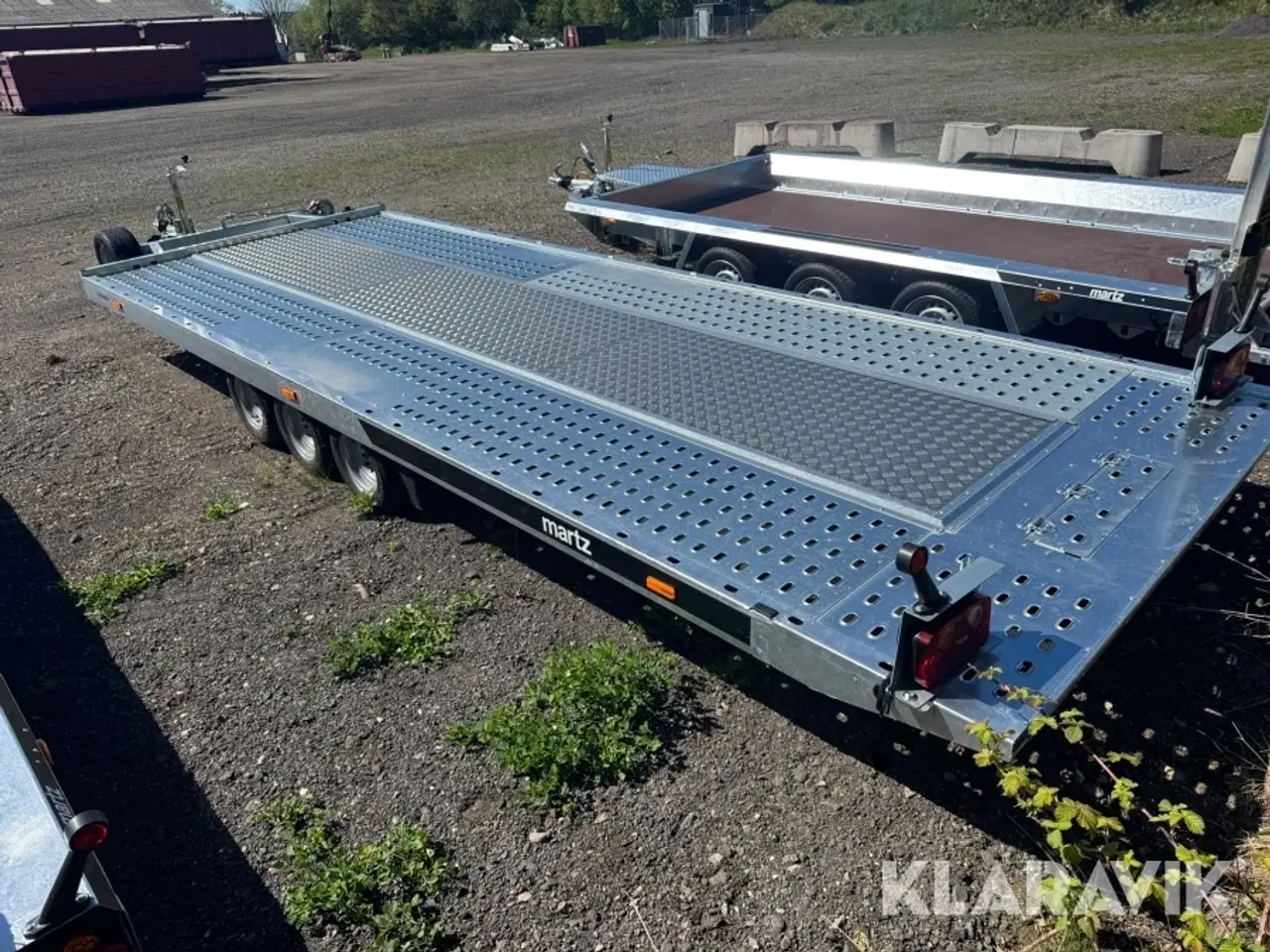Billede 2 - Materiale/maskine trailer Martz GT KIPPBAR 580/3 3,5T