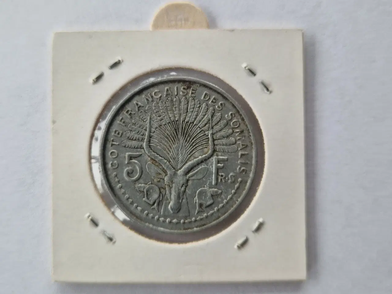 Billede 2 - 5 Francs French Somaliland 1959