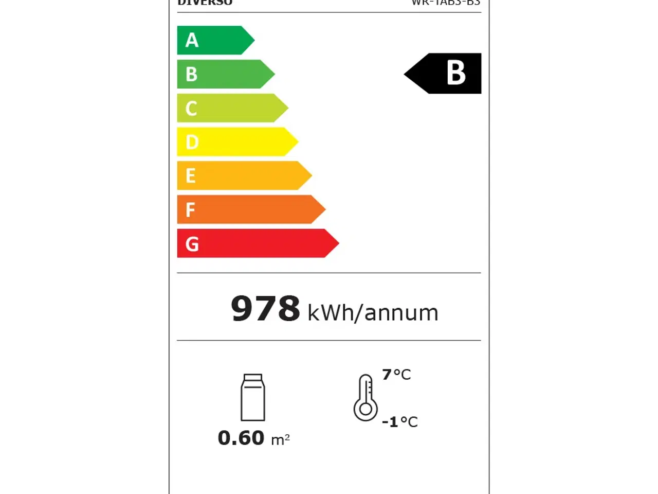 Billede 2 - Backbar med 3 hængslede døre – 320 L Flaskekøler