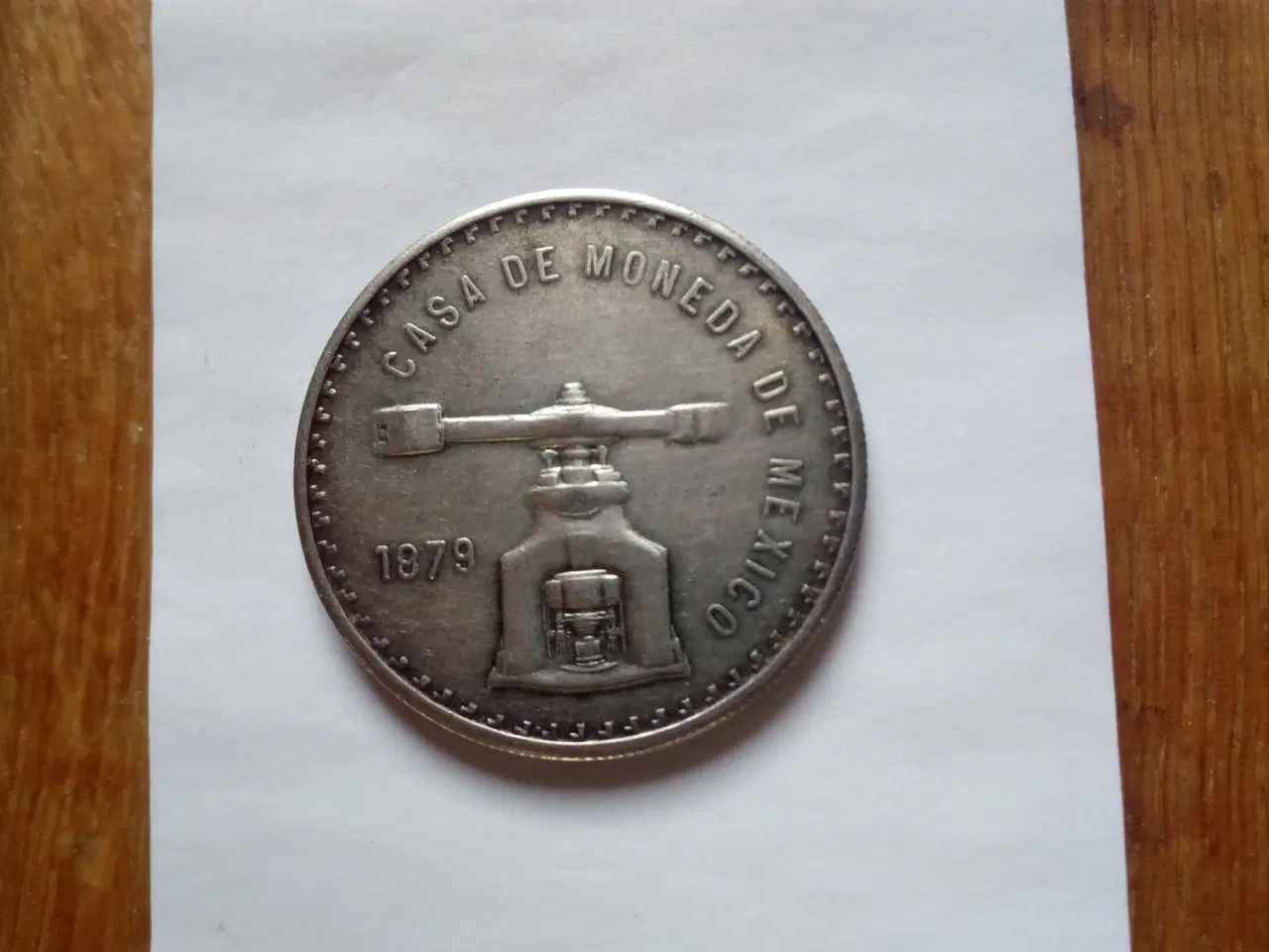 Billede 1 - Mexico 1879 1 Peso