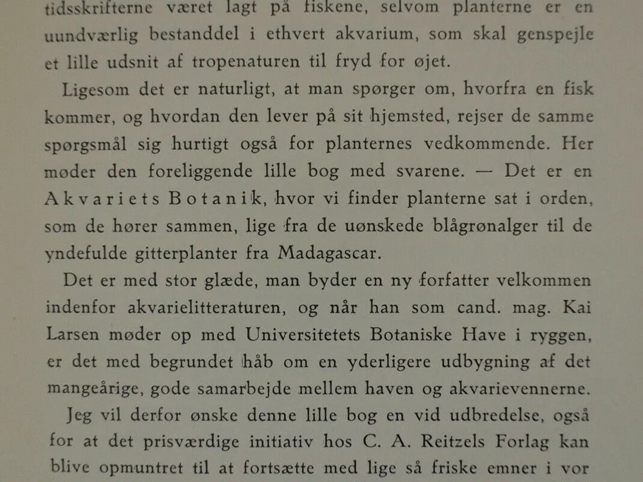 Billede 2 - botanik i akvariet, af kai larsen