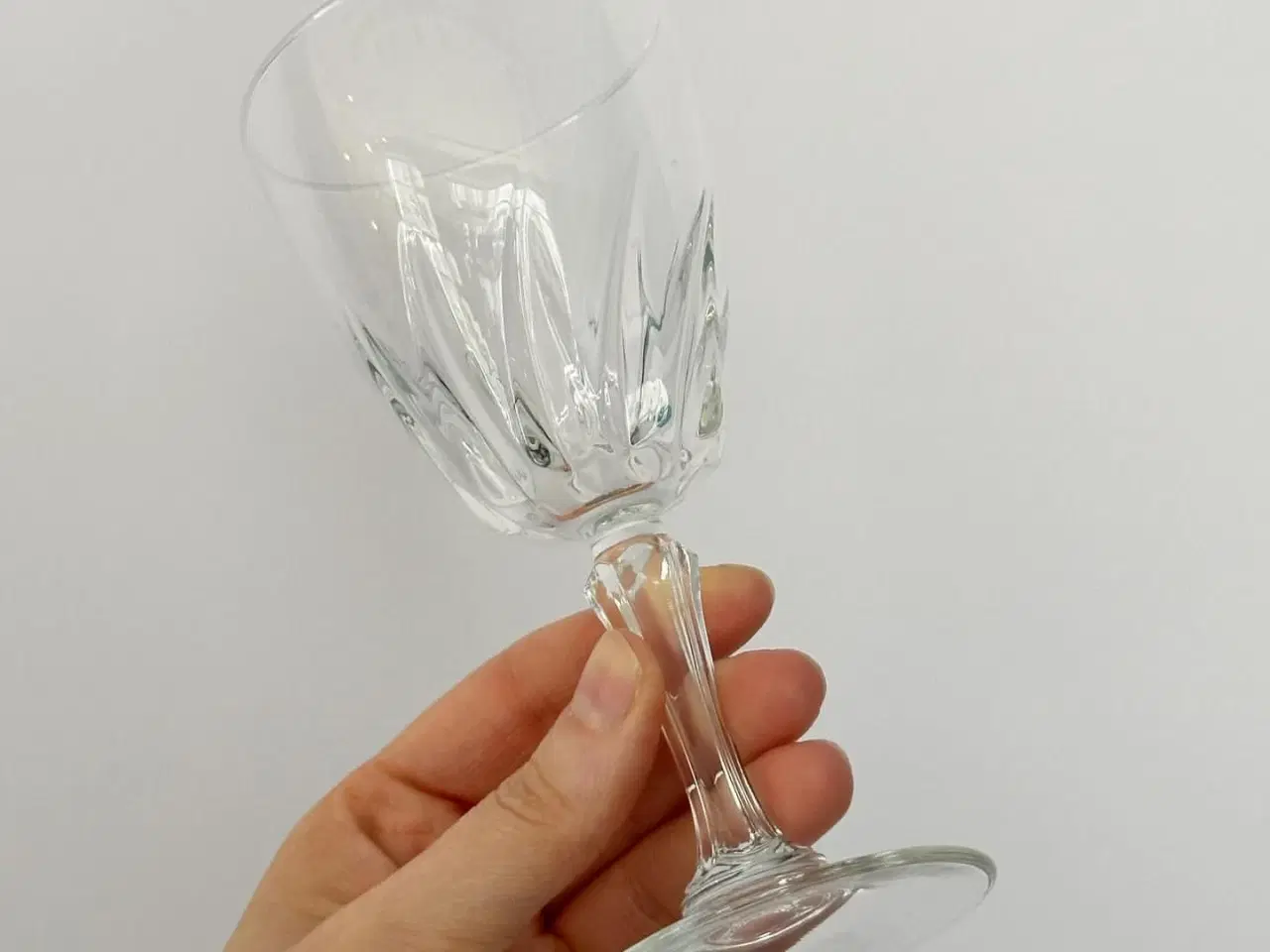 Billede 3 - Vinglas m swirl, 15,5 cm, pr stk