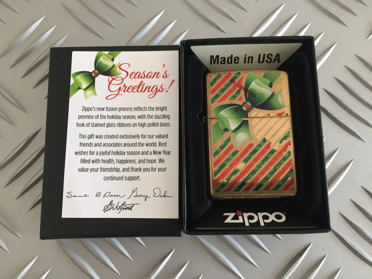 Billede 1 - Season's Greeting! Zippo messing