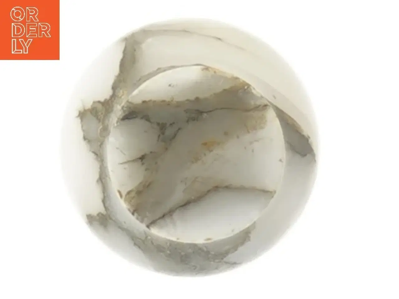 Billede 3 - Onyks marmor vase (str. Ø 5,5 cm længde 6,5 cm)