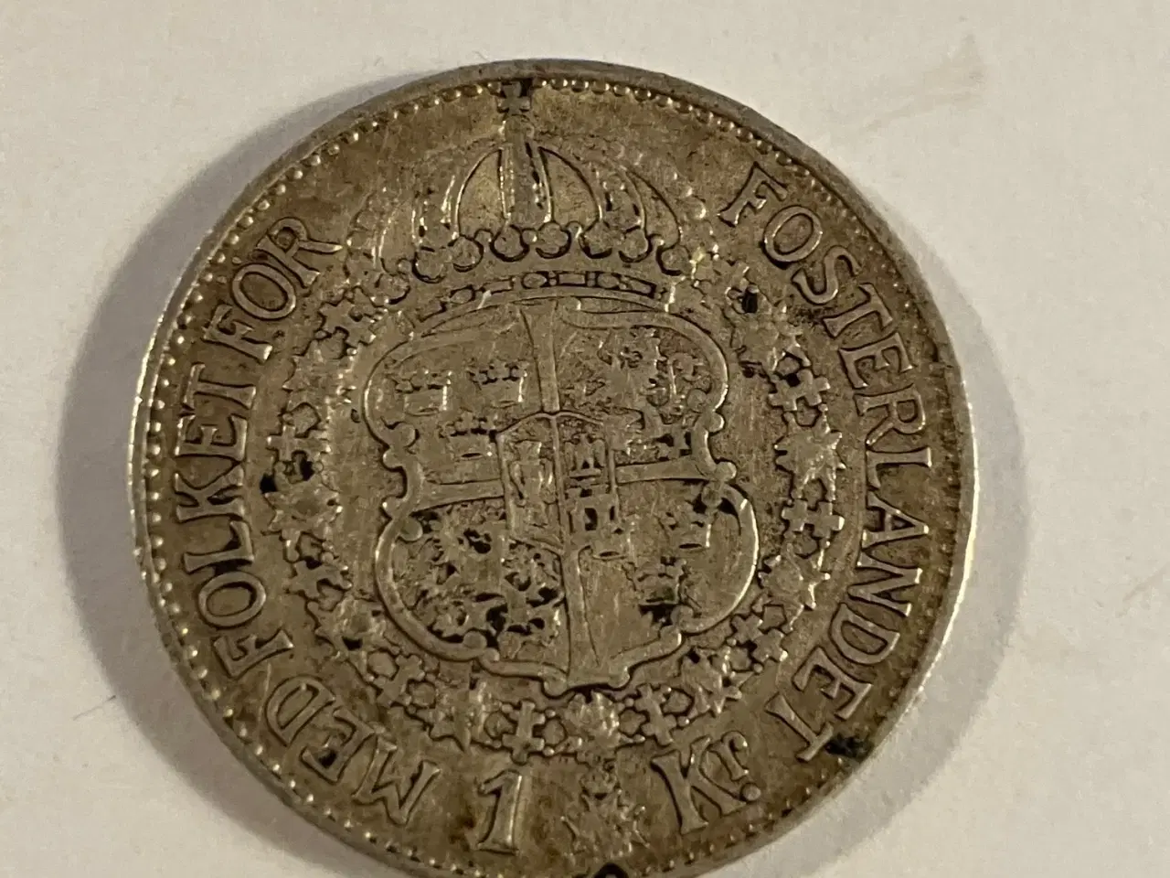 Billede 1 - 1 Krona Sweden 1933