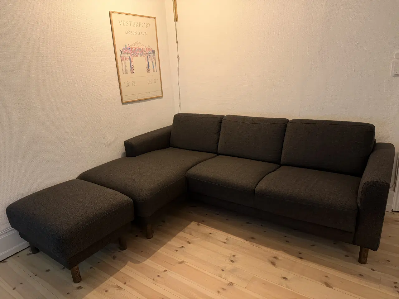 Billede 1 - ILVA Cleveland venstrevendt sofa med chaiselong og