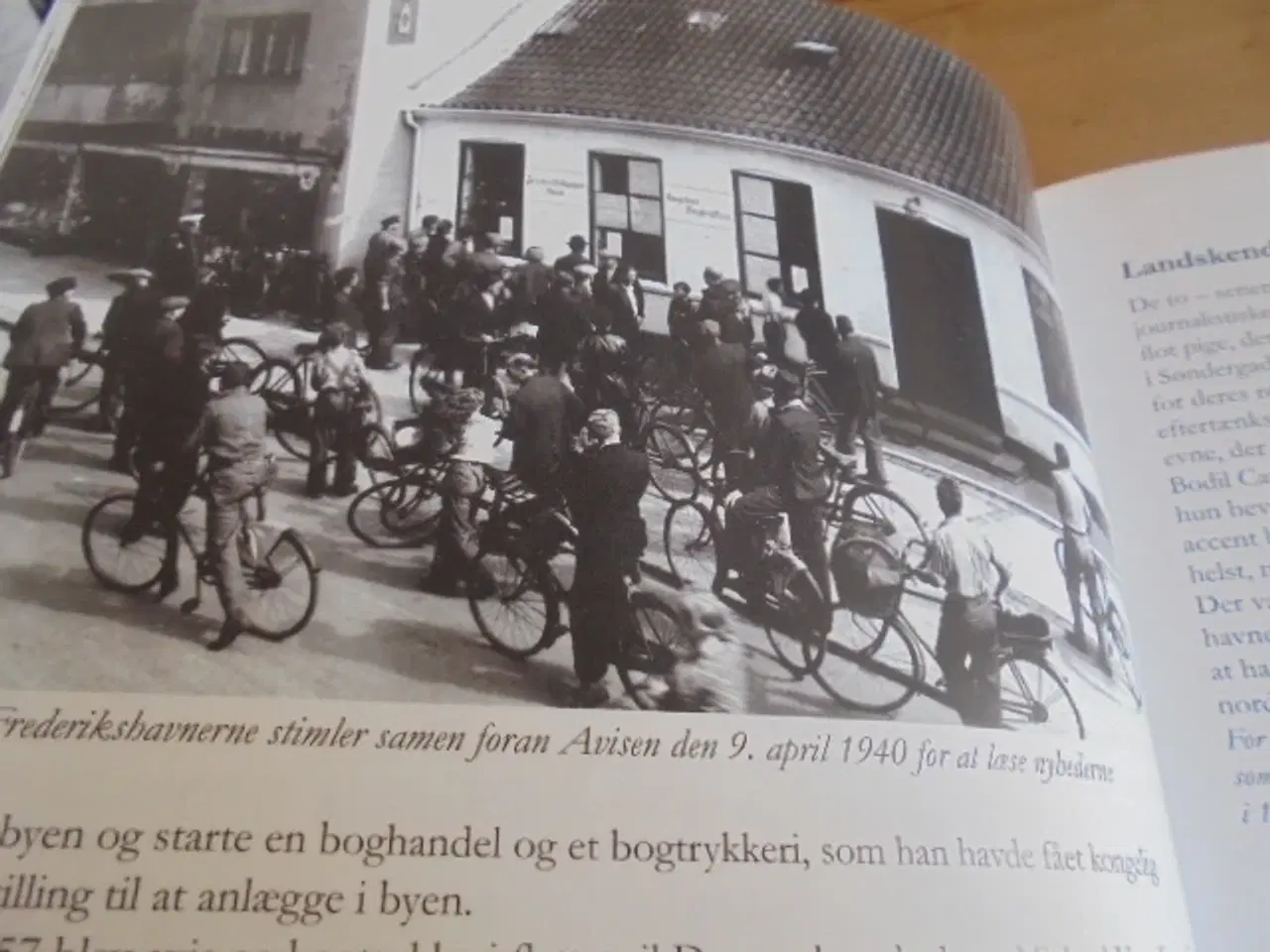 Billede 6 - Hen ad Danmarksgade i Frederikshavn – før og nu  