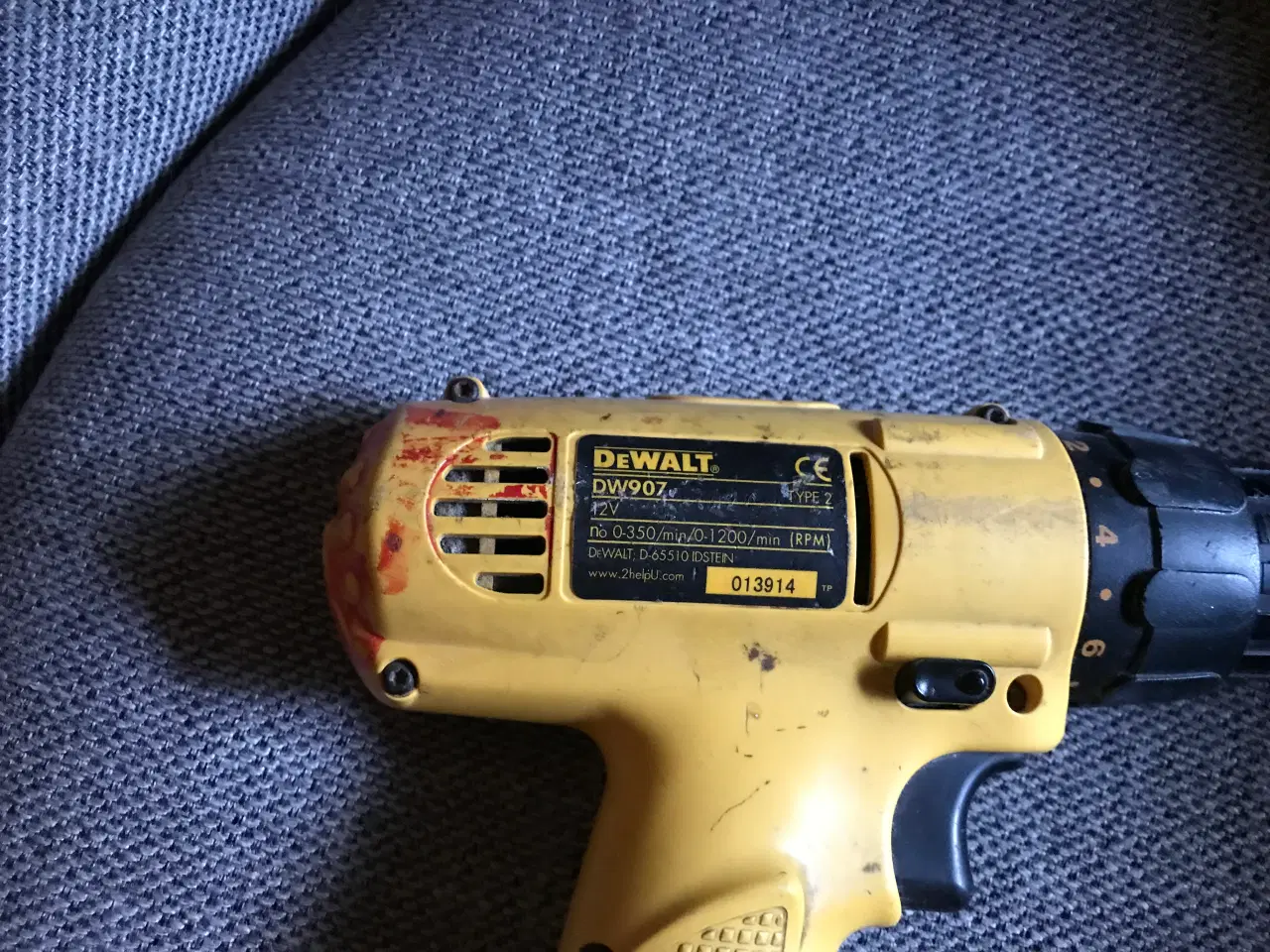 Billede 3 - Skruemaskine Dewalt med Oplader og Batteri