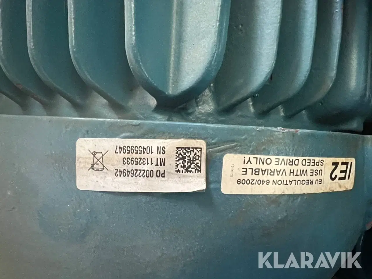 Billede 7 - Elektrisk motor WEG W22 High Efficiency 2 styk