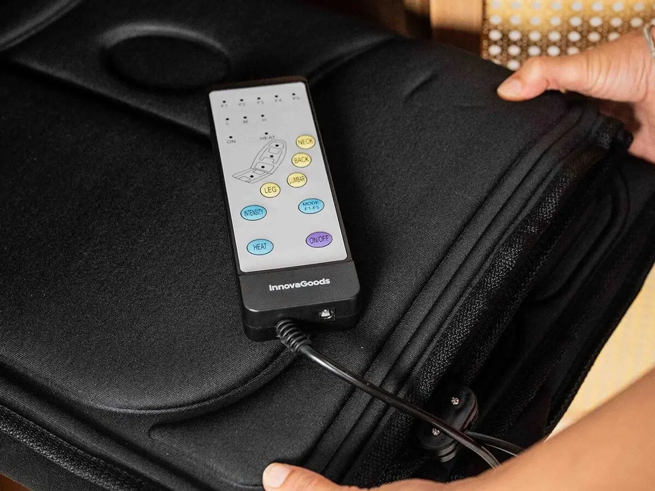 Billede 8 - Massagemåtte med vibration Vhemat - sort