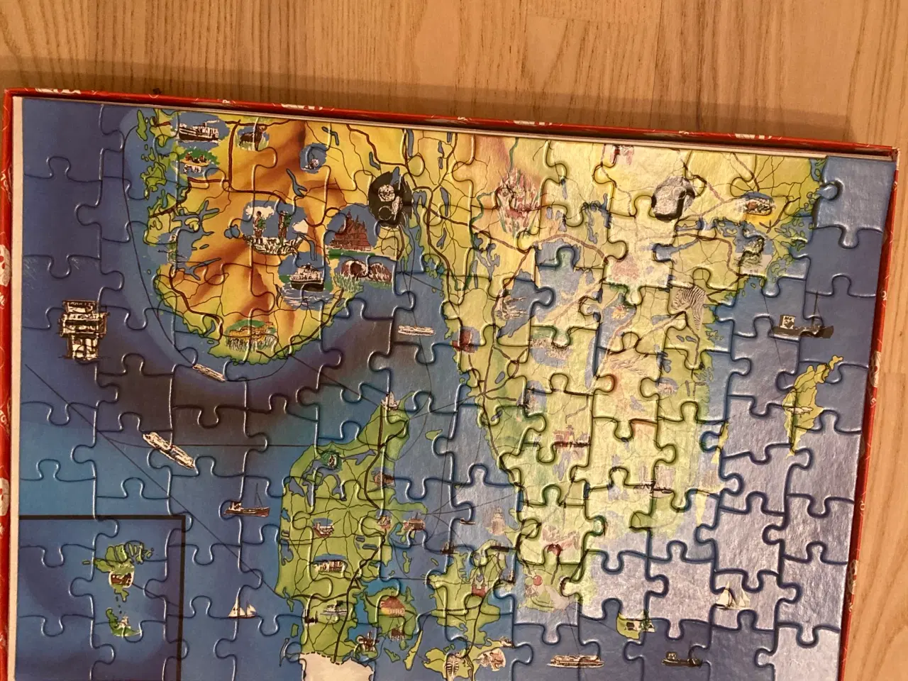 Billede 3 - Puslespil med 100 brikker