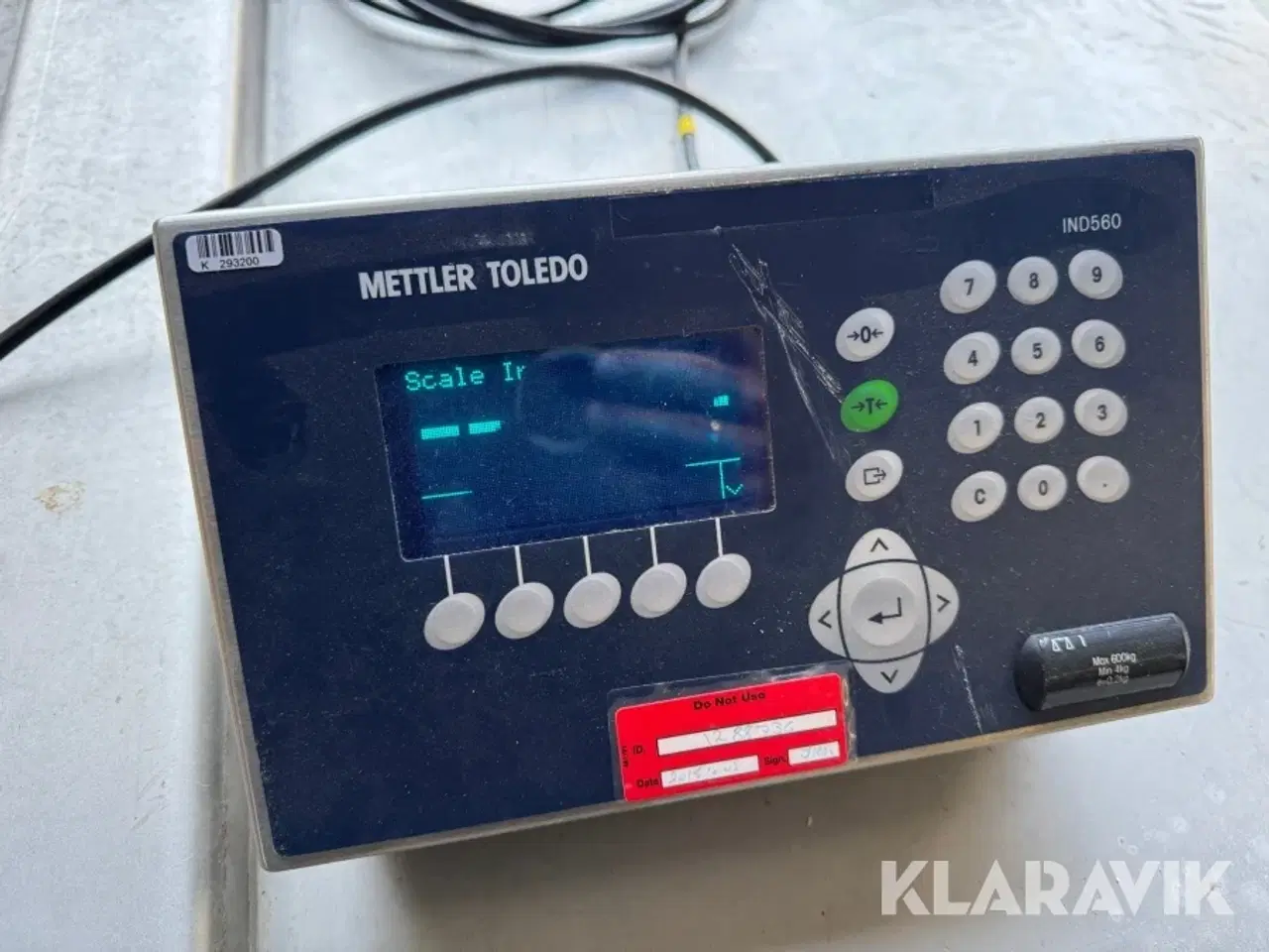 Billede 7 - Pallevægt Mettler Toledo PUA579-FL600