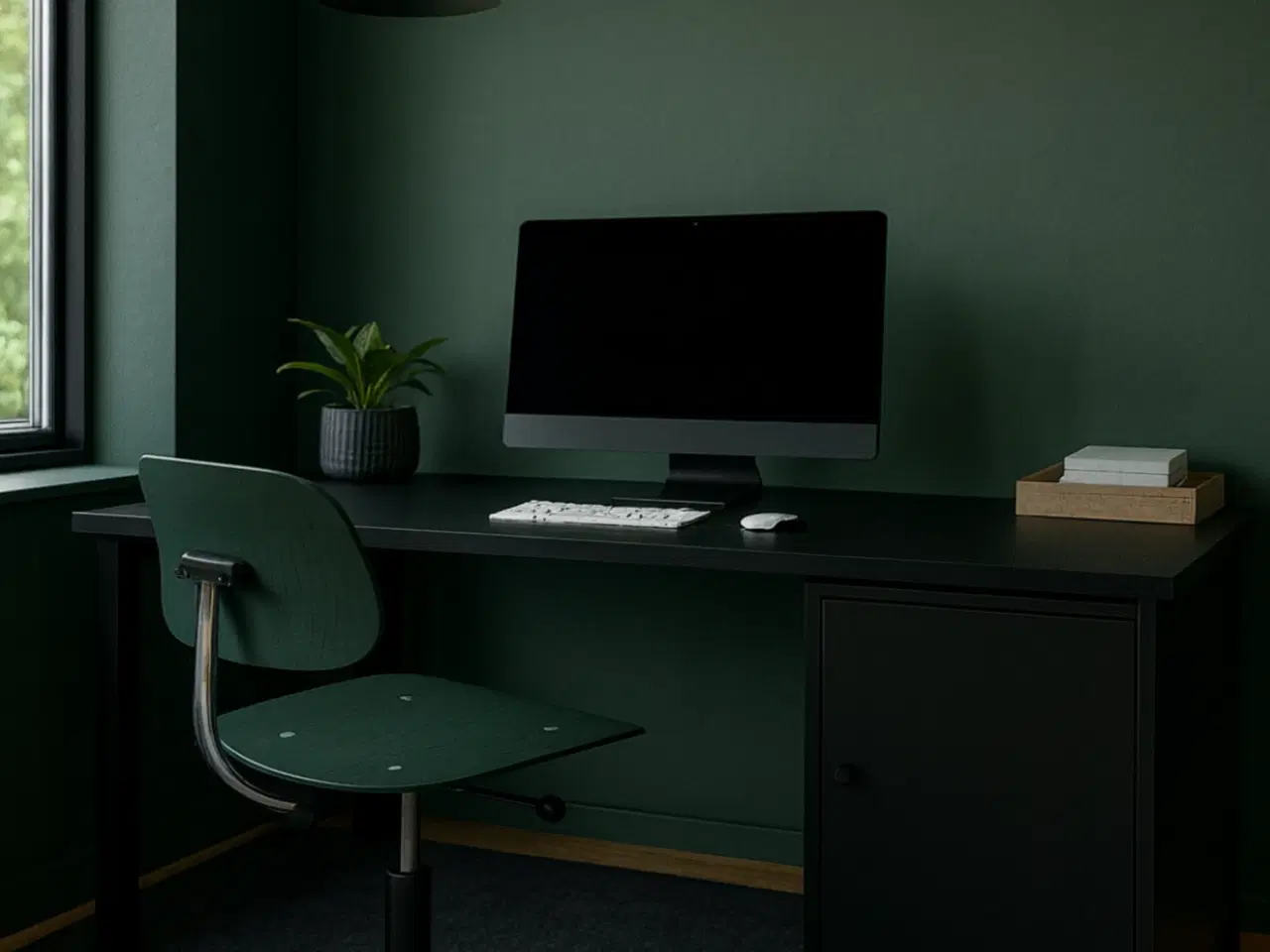 Billede 2 - Montana Kevi 2533 kontorstol (Grøn)